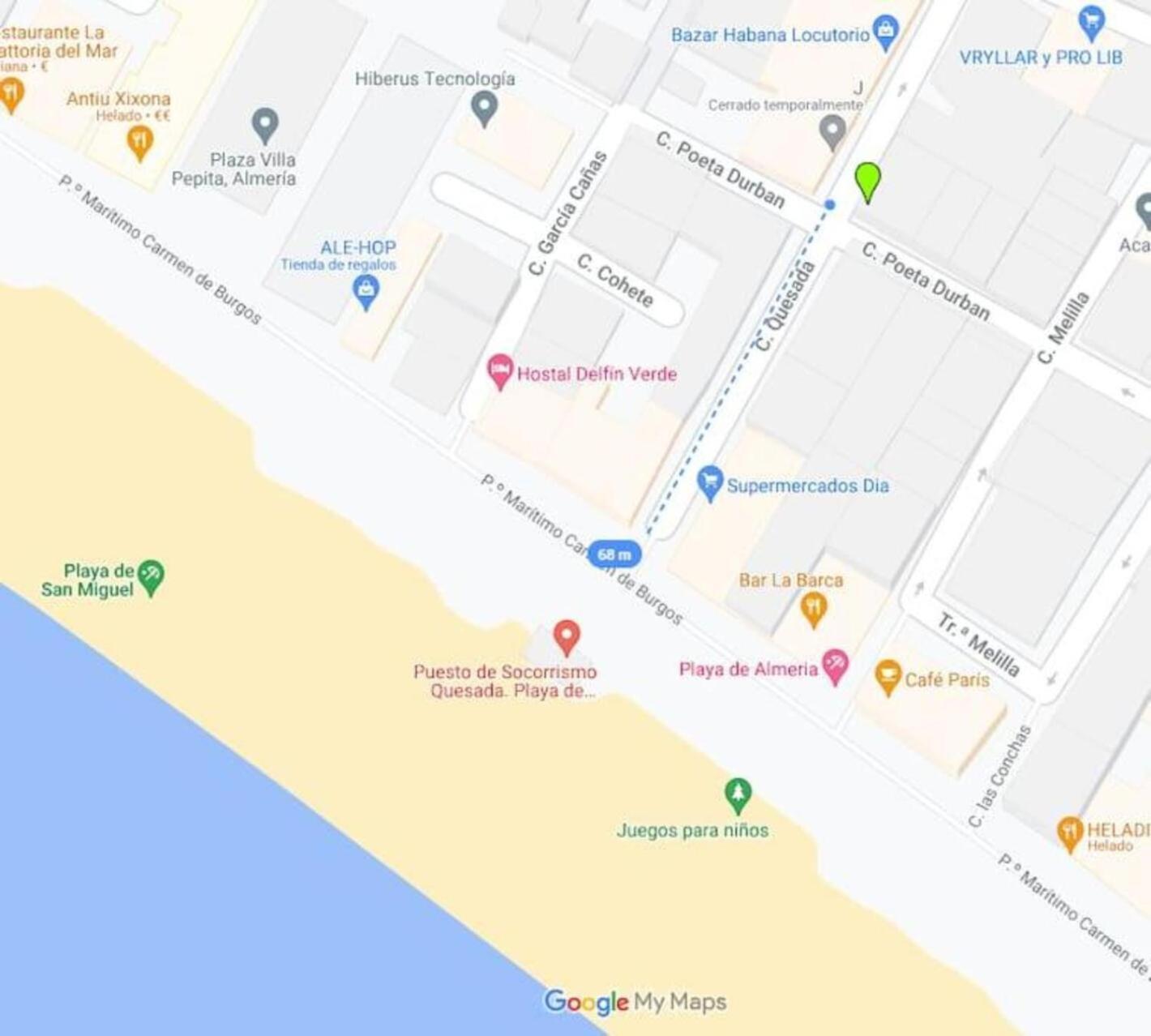 Appartement Loft Playa -60m- & Trabajo -online- Almería